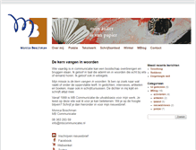 Tablet Screenshot of mbcommunicatie.nl